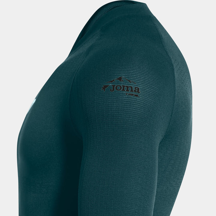 JOMA Tricou Mânecă Lungă Bărbați Trail Running verde turcoaz