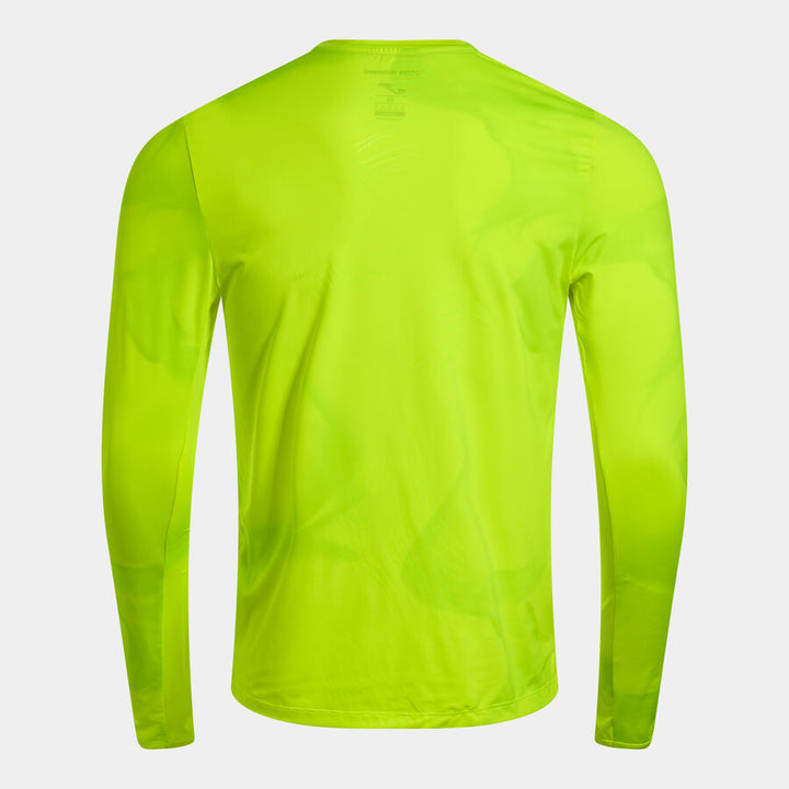 JOMA R-Night Tricou Mânecă Lungă Bărbați Trail Running galben fluorescent