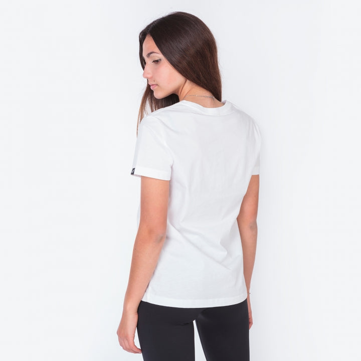 Tricou cu mânecă scurtă feminin Desert alb personalizat MUSAI