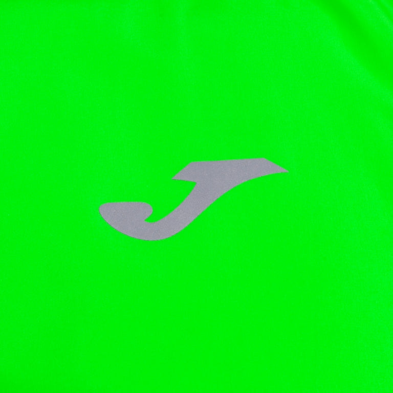Jachetă de ploaie combi running verde fluorescent