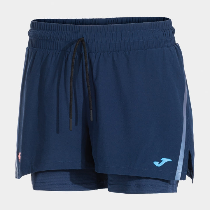Pantaloni scurți pentru femei SUPERMAN MARINO albastru