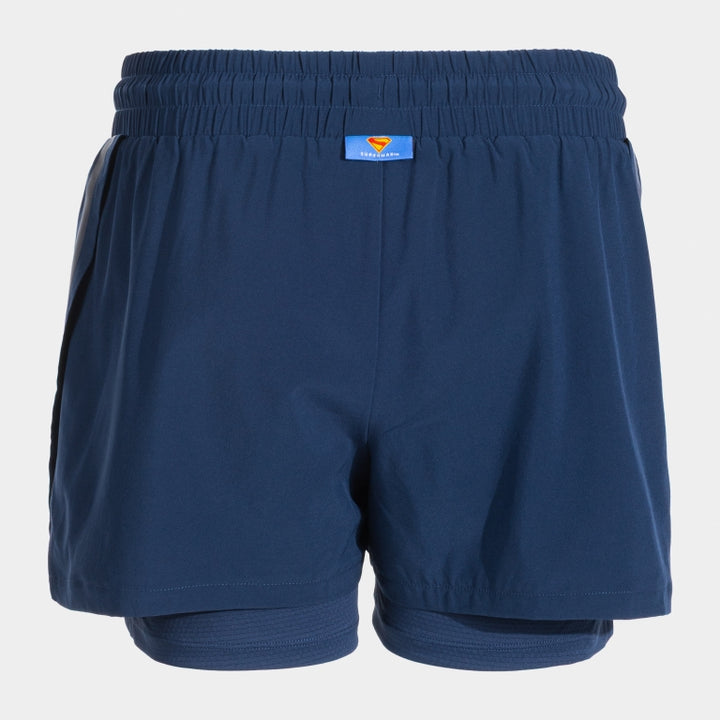 Pantaloni scurți pentru femei SUPERMAN MARINO albastru