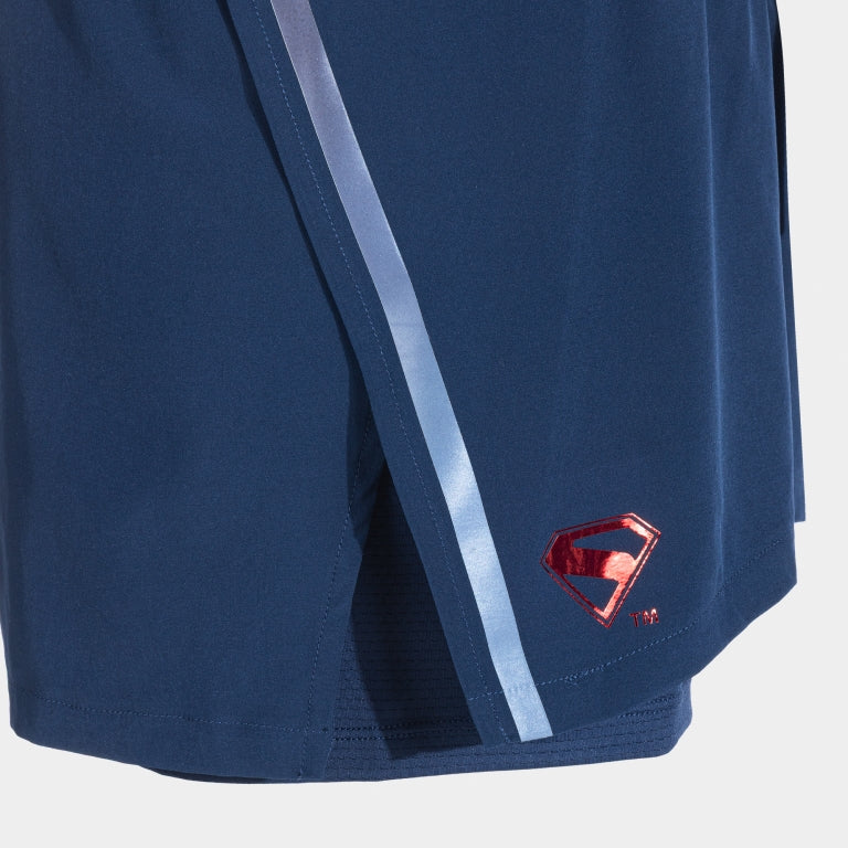 Pantaloni scurți pentru femei SUPERMAN MARINO albastru