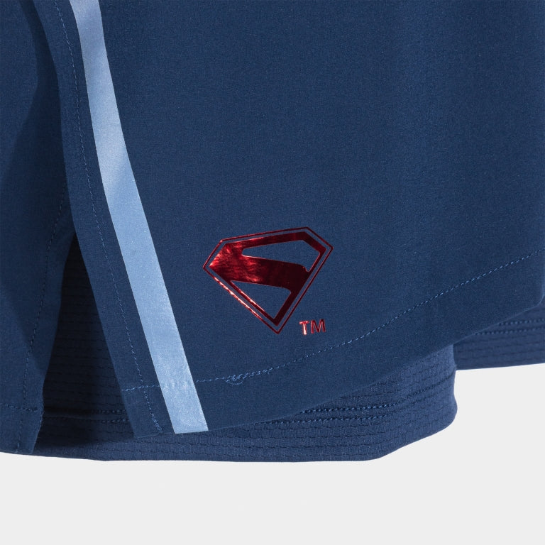 Pantaloni scurți pentru femei SUPERMAN MARINO albastru