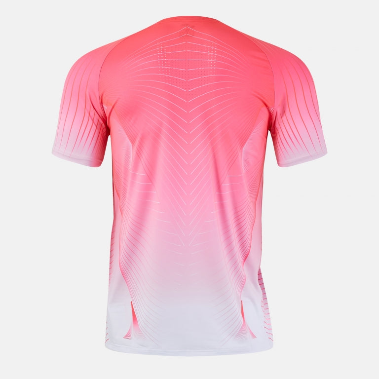JOMA ELITE XII Tricou alergare bărbați - coral fluorescent