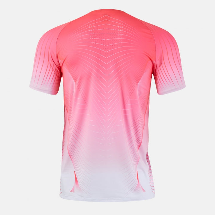 JOMA ELITE XII Tricou alergare bărbați - coral fluorescent