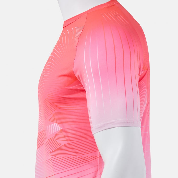 JOMA ELITE XII Tricou alergare bărbați - coral fluorescent