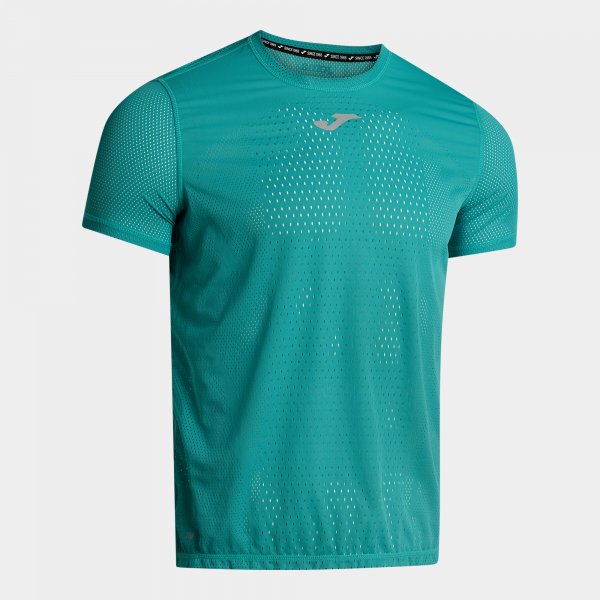 Tricou cu mânecă scurtă R-TRAIL NATURE albastru turcoaz