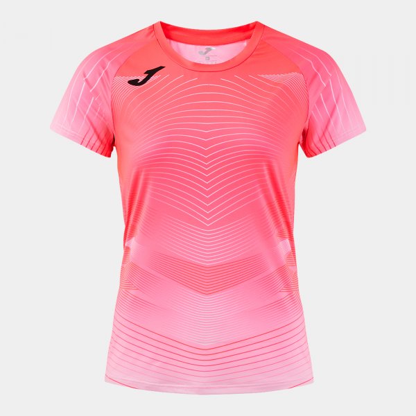 JOMA ELITE XII Tricou alergare femei - coral fluorescent