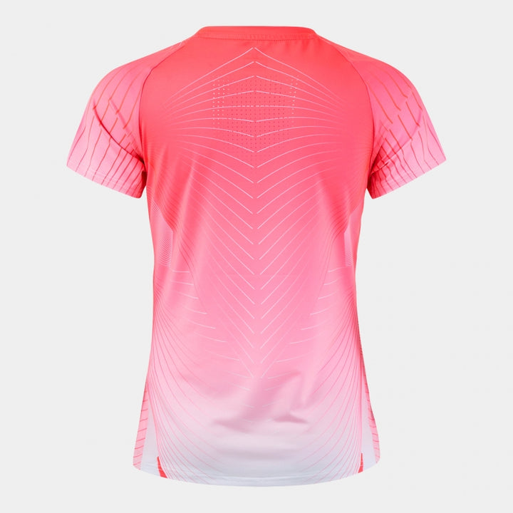 JOMA ELITE XII Tricou alergare femei - coral fluorescent