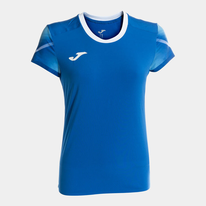 JOMA ELITE XI Tricou alergare femei - albastru regal/alb