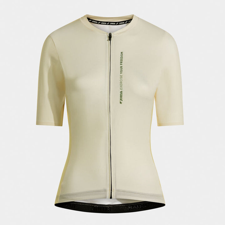 JOMA CRONO Tricou Ciclism Mânecă Scurtă Damă Alb