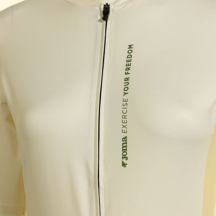 JOMA CRONO Tricou Ciclism Mânecă Scurtă Damă Alb