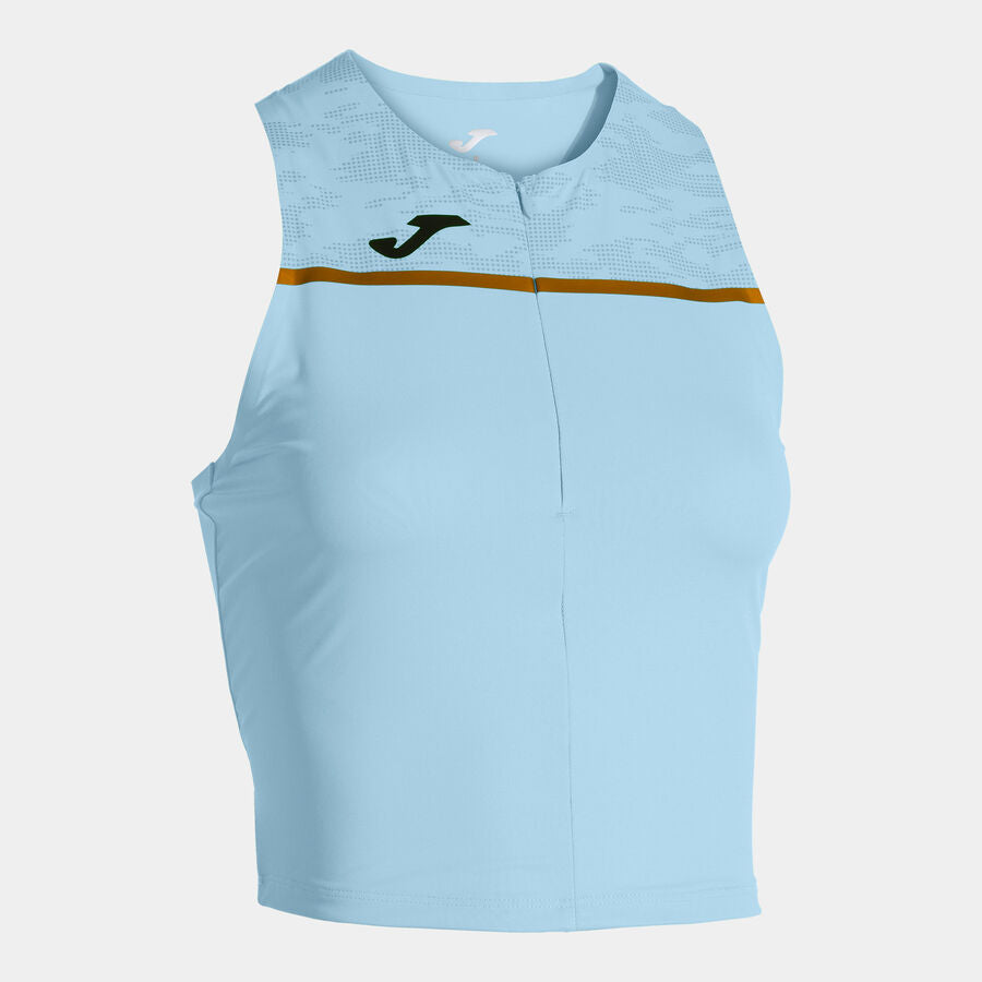 JOMA RECORD III Top alergare femei -  Albastru Deschis