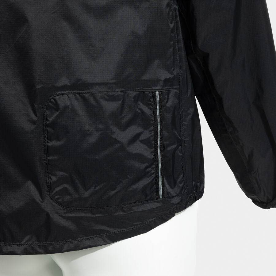 JOMA  R-TRAIL Nature Jachetă neagră de ploaie femei - impermeabilă - 10.000 mm