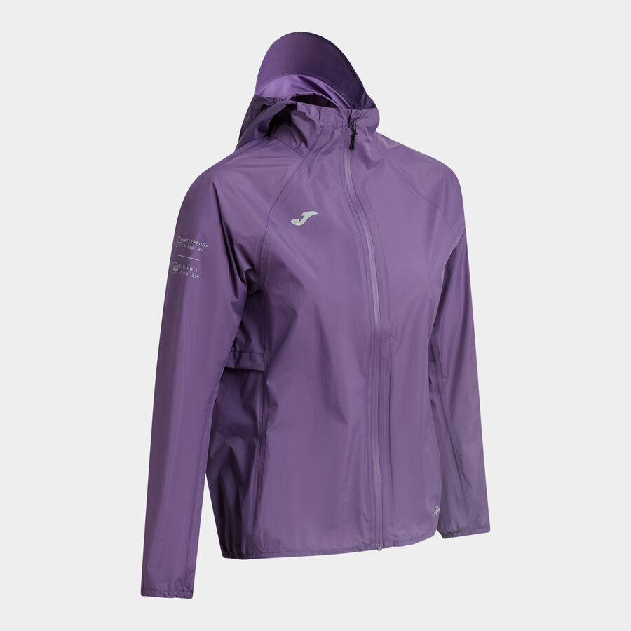JOMA  R-TRAIL Nature Jachetă violet de ploaie femei - impermeabilă - 10.000 mm