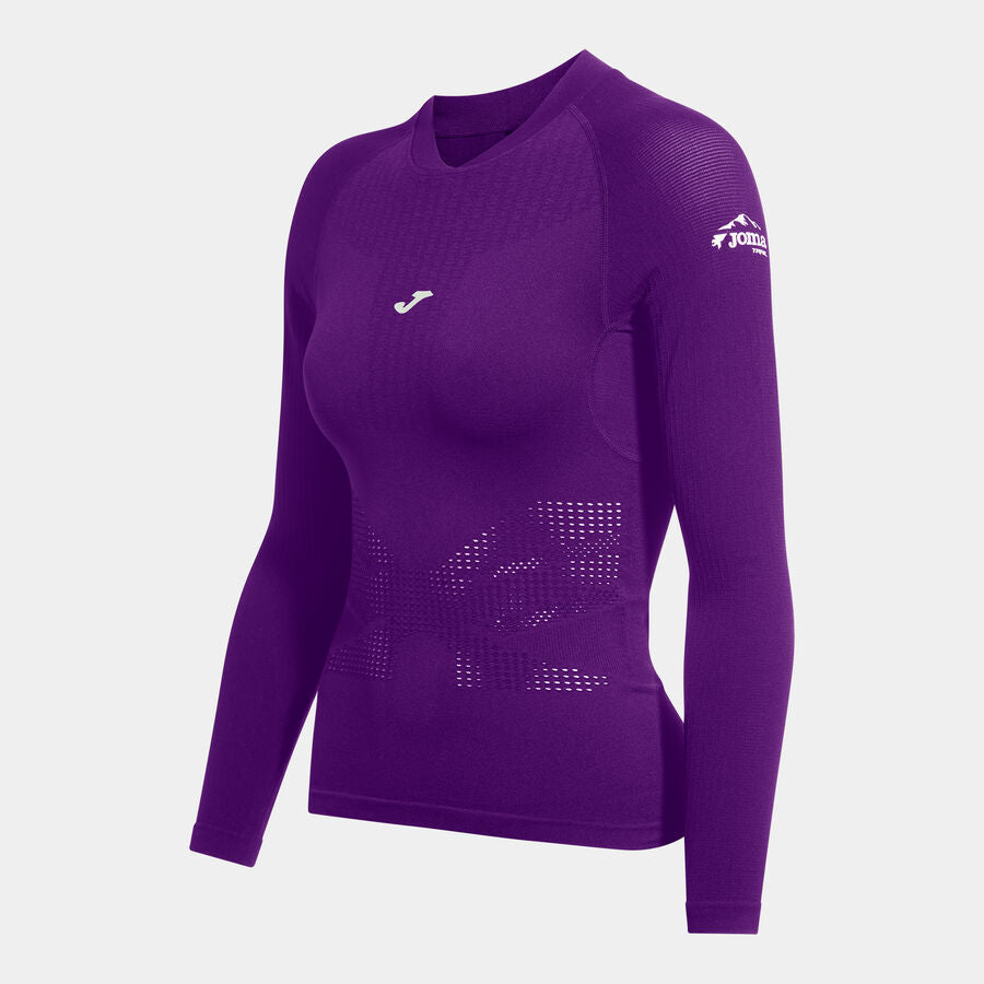 JOMA Tricou Mânecă Lungă FEMEI Trail Running - violet