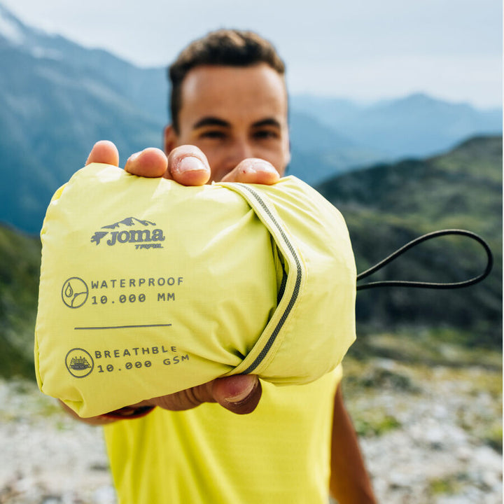 JOMA Jachetă de ploaie trail impermeabilă 10.000 mm - lime