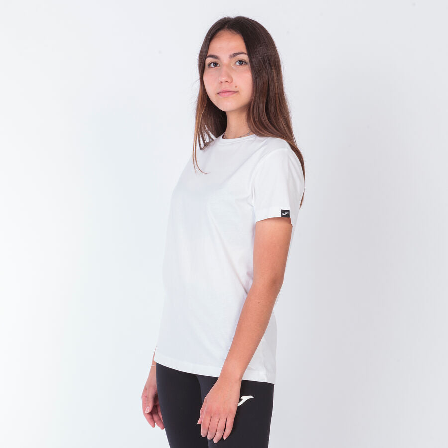 Tricou cu mânecă scurtă feminin Desert alb