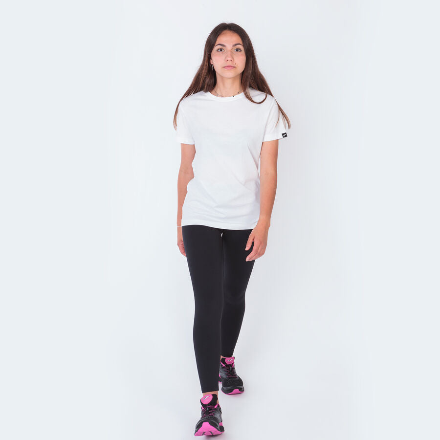 Tricou cu mânecă scurtă feminin Desert alb