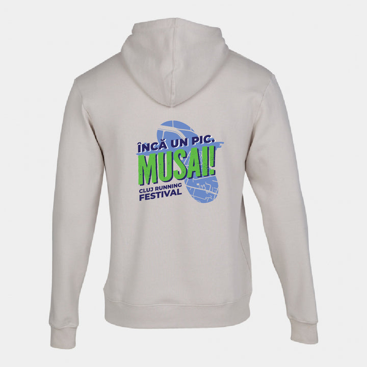 Hanorac cu gluga masculin Montana bej personalizat MUSAI